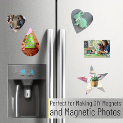 10pcs Magnetic Adhesive Sheets 10 x 15 - Flexible Magnet Sheets