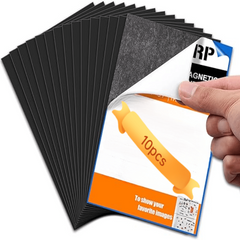 10pcs Magnetic Adhesive Sheets 10 x 15 - Flexible Magnet Sheets