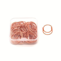15pcs 25mm Mini Fat Gold Silver Rose Gold Binder Clip Bookmark Paper Clips