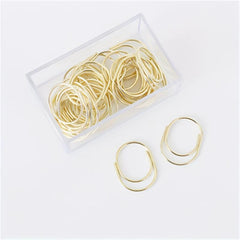 15pcs 25mm Mini Fat Gold Silver Rose Gold Binder Clip Bookmark Paper Clips