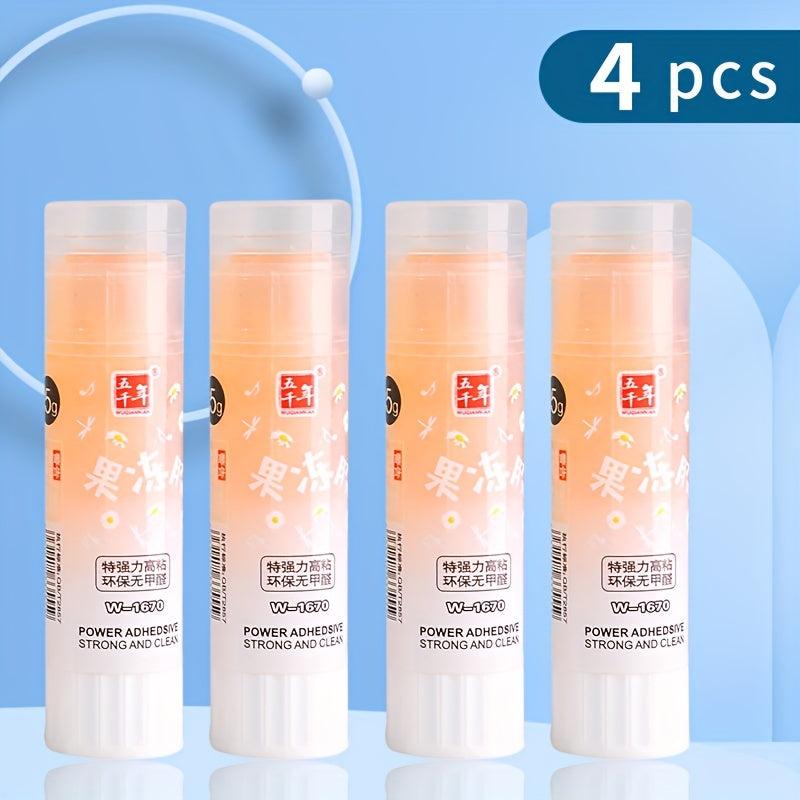 Fruit Flavored Solid Glue 2.4 Pieces High Viscosity Stationery PVA