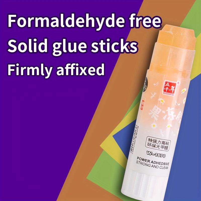 Fruit Flavored Solid Glue 2.4 Pieces High Viscosity Stationery PVA