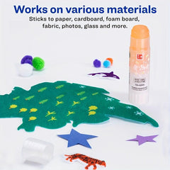 Fruit Flavored Solid Glue 2.4 Pieces High Viscosity Stationery PVA