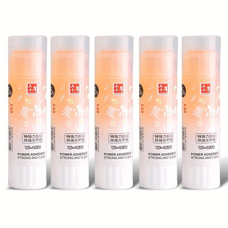 Fruit Flavored Solid Glue 2.4 Pieces High Viscosity Stationery PVA