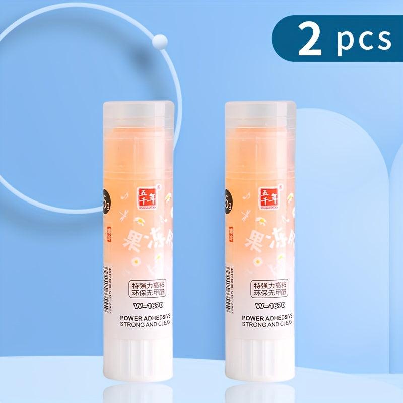 Fruit Flavored Solid Glue 2.4 Pieces High Viscosity Stationery PVA