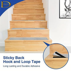 DORESS 3 81 cm x 3 96 Meter Hook and Loop Tape Sticky Back Fastener Roll