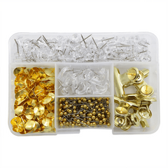 Divider Storage Box with 5 Types of Pushpins