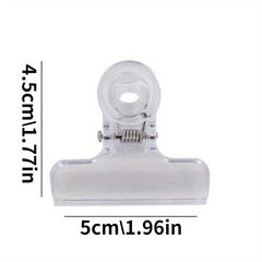10pcs Transparent Long Tail Clip Large Multifunctional Student Stationery Doveta