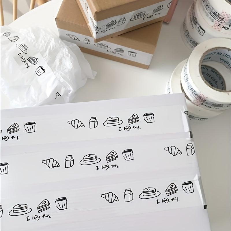 90m 3543 31inch Packing Sealing Tape for Express Sealing Cake Milk Dessert