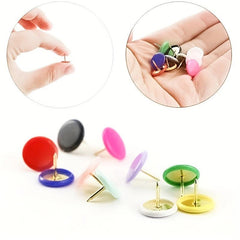 Colorful Decorative Push Pins Wall Paper Big Head Pins Round Head Press Pins