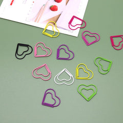 Colorful Loving Heart Clip Bookmark
