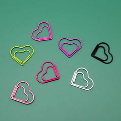 Colorful Loving Heart Clip Bookmark