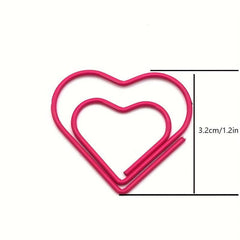 Colorful Loving Heart Clip Bookmark
