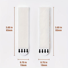 8 Pairs Lg Picture Hanging Strips - Heavy Duty Hook Loop Adhesive Hanger