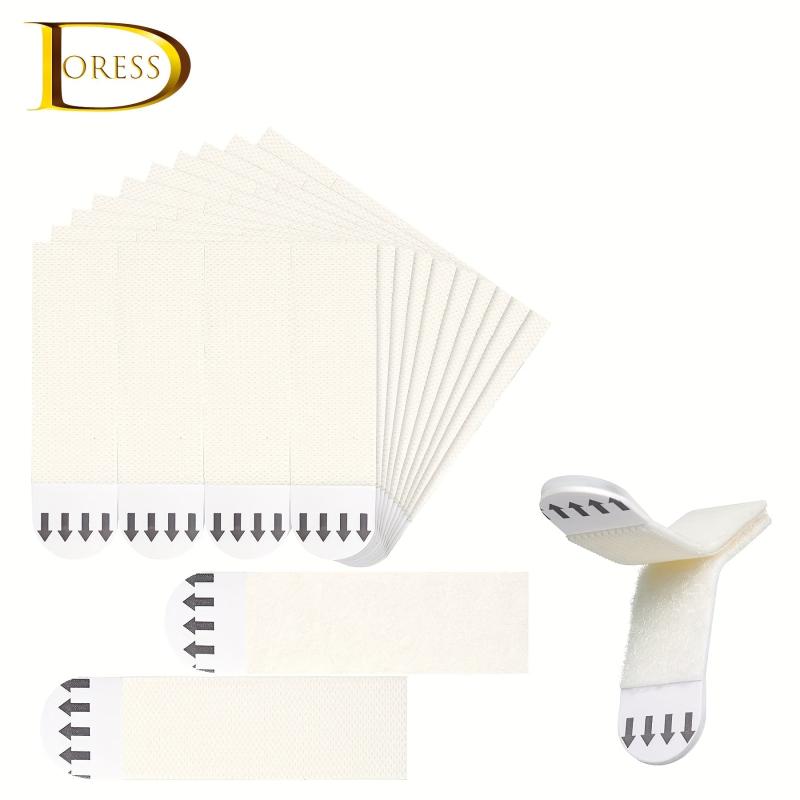 8 Pairs Lg Picture Hanging Strips - Heavy Duty Hook Loop Adhesive Hanger