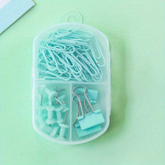 Long Tail Clip Combination Set Paper Clip Small Dovetail Clip Metal Bill Clip