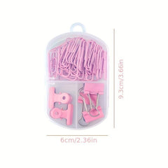 Long Tail Clip Combination Set Paper Clip Small Dovetail Clip Metal Bill Clip