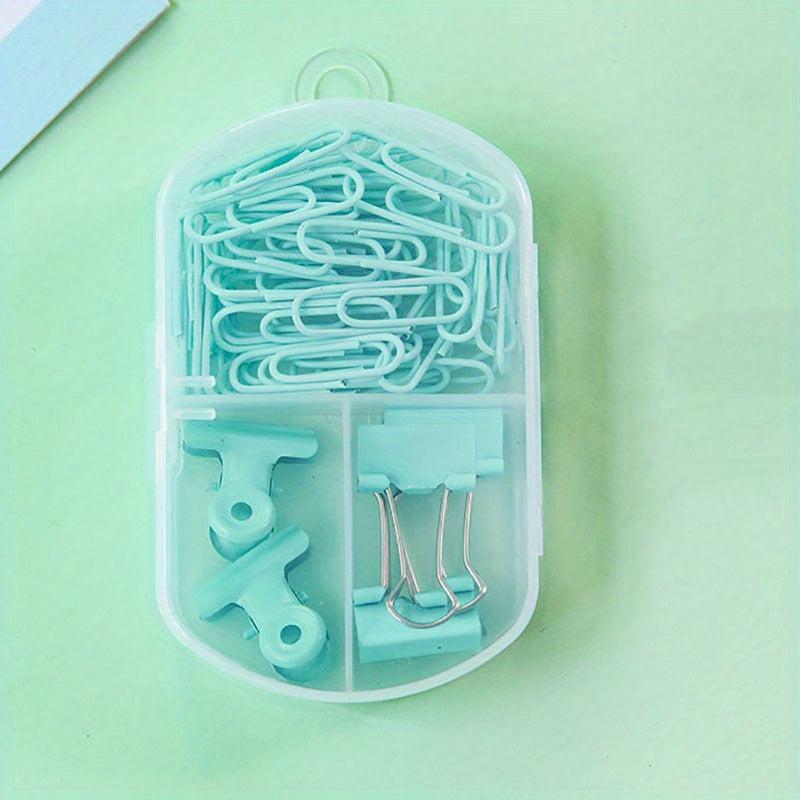 Long Tail Clip Combination Set Paper Clip Small Dovetail Clip Metal Bill Clip