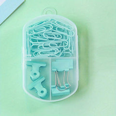 Long Tail Clip Combination Set Paper Clip Small Dovetail Clip Metal Bill Clip
