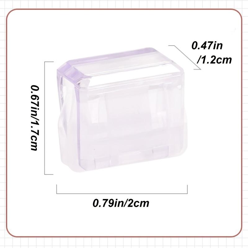 20 PCS Binder Clips for Organizing Papers with DIY Stickers