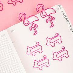 24pcs Carrot Paperclips Cartoon Shape Office Stationery Supplies
