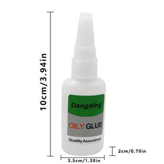 2pcs 70g Clear CA Glue for Wood Glass Metal DIY Crafts
