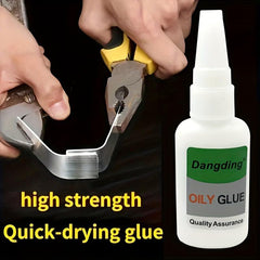 2pcs 70g Clear CA Glue for Wood Glass Metal DIY Crafts