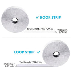 Double Sided Hook And Loop Tape Self Adhesive