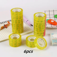Transparent Tape 18mm Student Stationery Office Packaging Sealing Tape