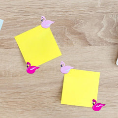 20 Flamingo Wooden Thumb Tacks for Map Marker Picture Memo