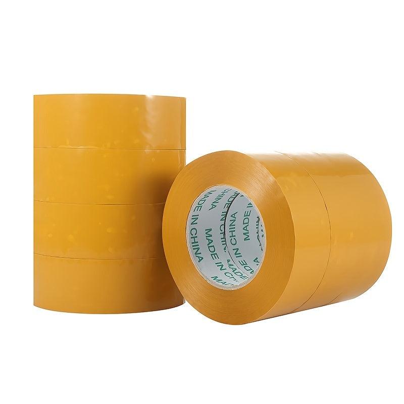 2pcs Office Transparent Tape Wide Roll Adhesive Cloth Tape