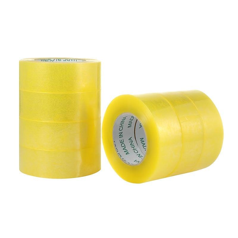 2pcs Office Transparent Tape Wide Roll Adhesive Cloth Tape