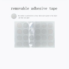 Round Transparent Acrylic Double-sided Adhesive Nano Traceless Removable