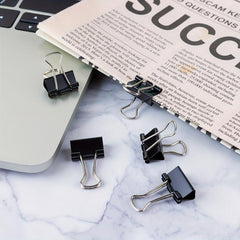 Small Binder Clips 3.5 Inch Mini Binder Clip 60pcs Clips