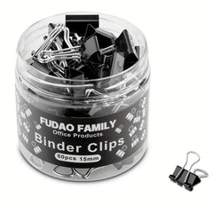 Small Binder Clips 3.5 Inch Mini Binder Clip 60pcs Clips