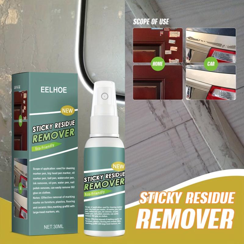 EELHOE Adhesive Removal Spray Car Paint Residue Wall Wood Glass Gum