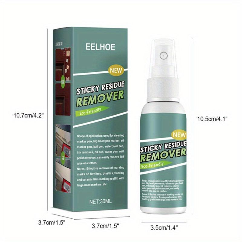 EELHOE Adhesive Removal Spray Car Paint Residue Wall Wood Glass Gum