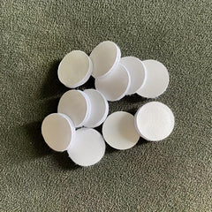 20pcs Polka Dot Adhesive Stamping Magic Stickers Double Sided Student's Toys