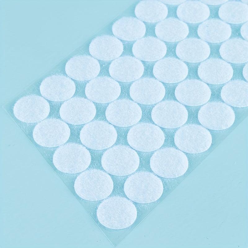 20pcs Polka Dot Adhesive Stamping Magic Stickers Double Sided Student's Toys
