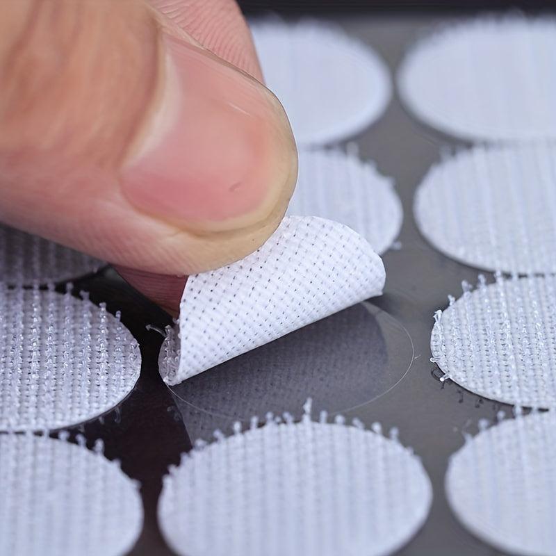 20pcs Polka Dot Adhesive Stamping Magic Stickers Double Sided Student's Toys