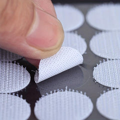 20pcs Polka Dot Adhesive Stamping Magic Stickers Double Sided Student's Toys