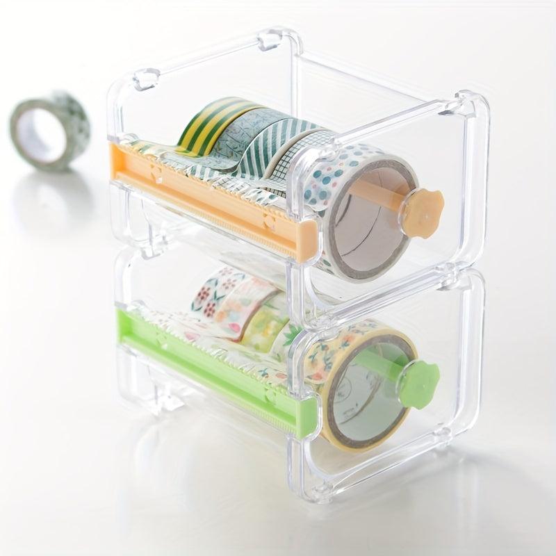 Office Tape Dispenser with Cutter
