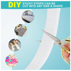 97m x 2.54cm Hook and Loop Tape Industrial Fastening Strips
