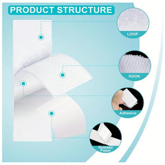 97m x 2.54cm Hook and Loop Tape Industrial Fastening Strips