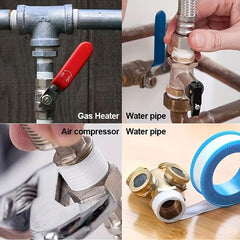 3pcs PTFE Plumber Fitting Thread Seal Tape - Watertight Pipe Seal