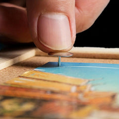 300 Silver Flat Push Pins for Cork Boards and Posters