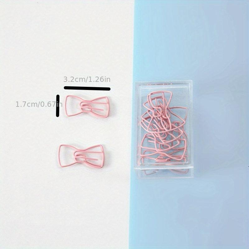 12Pcs Cartoon Metal Paper Clips Colorful Shaped Bookmarks Animal Shapes