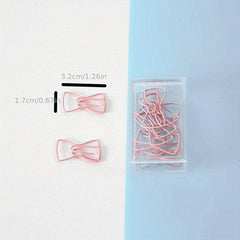 12Pcs Cartoon Metal Paper Clips Colorful Shaped Bookmarks Animal Shapes