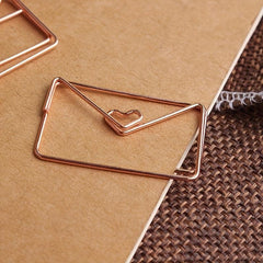 5pcs Envelope Paper Clips Office Supplies