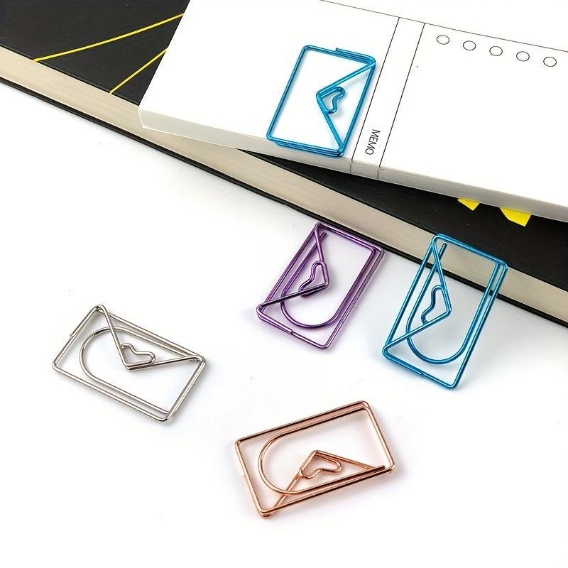 5pcs Envelope Paper Clips Office Supplies